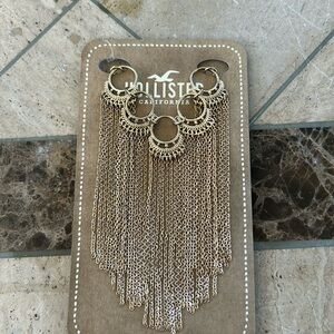 Hollister geile Zigeuner Gold Kette ca. 45cm NEU by Abercrombie